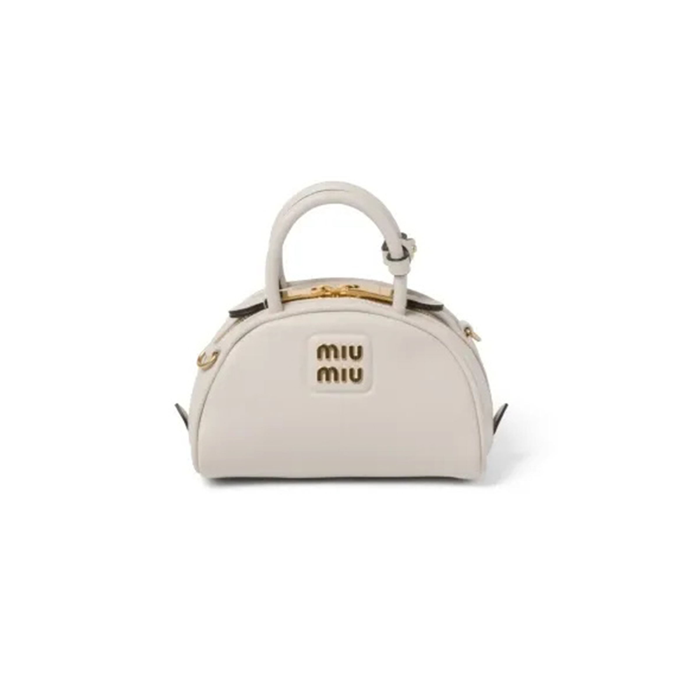 MIU MIU LEATHER TOP-HANDLE BAG 5BP085 (18*11.5*8cm)